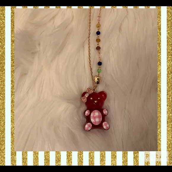 Betsey Johnson Jewelry - Betsey Johnson Gummy Bear Necklace- NWT